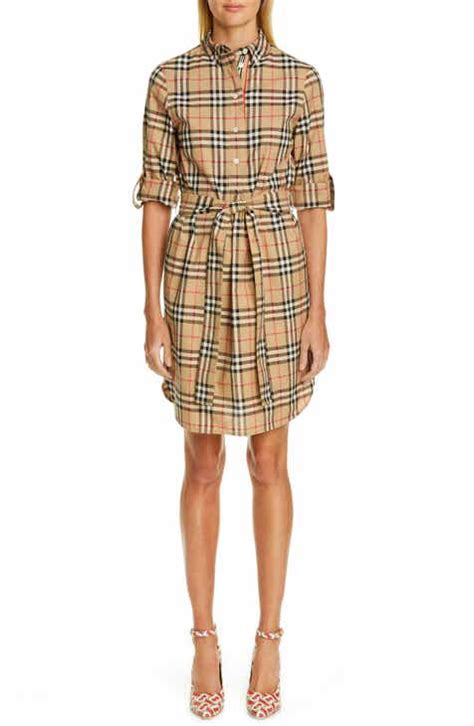 burberry white mini dress|burberry dresses nordstrom.